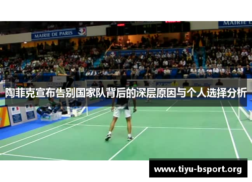 陶菲克宣布告别国家队背后的深层原因与个人选择分析